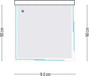 Ogomondo Box Cabina Doccia Corner 3 Lati Cristallo Temprato Trasparente 90x90x90 Fai da te/Attrezzature per cucine e bagni/Attrezzature per bagni/Docce e componenti doccia/Box doccia Ogomondo - Martina Franca, Commerciovirtuoso.it