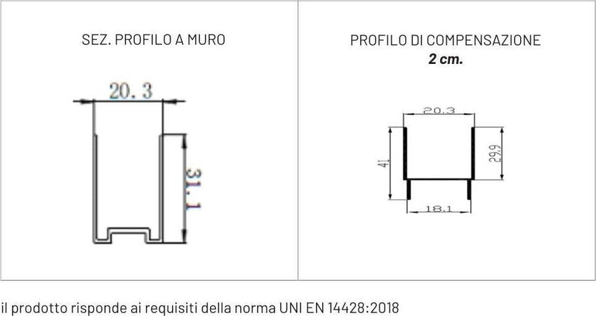 Ogomondo Box Doccia Angolare Con Ante Scorrevoli  Profilo Cromato 4 Millimetri TRASPARENTE Fai da te/Attrezzature per cucine e bagni/Attrezzature per bagni/Docce e componenti doccia/Box doccia Ogomondo - Martina Franca, Commerciovirtuoso.it