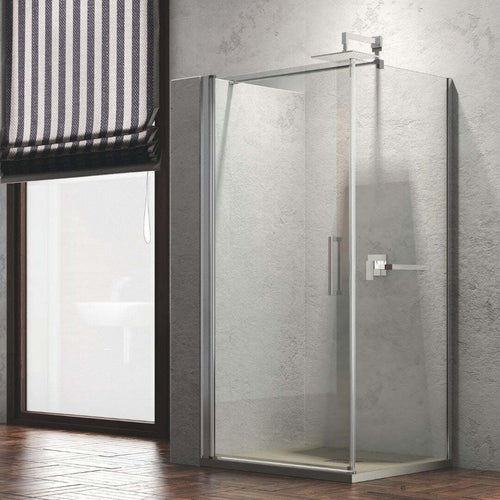 Ogomondo Box Doccia Angolare Cristallo 8 mm Battente e Lato fisso Fai da te/Attrezzature per cucine e bagni/Attrezzature per bagni/Docce e componenti doccia/Box doccia Ogomondo - Martina Franca, Commerciovirtuoso.it