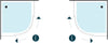 OGOMONDO Box Doccia Semicircolare Circle Due Ante Scorrevoli Cristallo Temprato Varie Misure Fai da te/Attrezzature per cucine e bagni/Attrezzature per bagni/Docce e componenti doccia/Box doccia Ogomondo - Martina Franca, Commerciovirtuoso.it