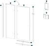 Ogomondo Cabina Doccia Angolare Con 2 Ante Battenti Cristallo 8 Mm Fai da te/Attrezzature per cucine e bagni/Attrezzature per bagni/Docce e componenti doccia/Box doccia Ogomondo - Martina Franca, Commerciovirtuoso.it