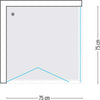 Ogomondo Cabina Doccia Book 2 Lati Cristallo Temprato Trasparente 75x75 Fai da te/Attrezzature per cucine e bagni/Attrezzature per bagni/Docce e componenti doccia/Box doccia Ogomondo - Martina Franca, Commerciovirtuoso.it