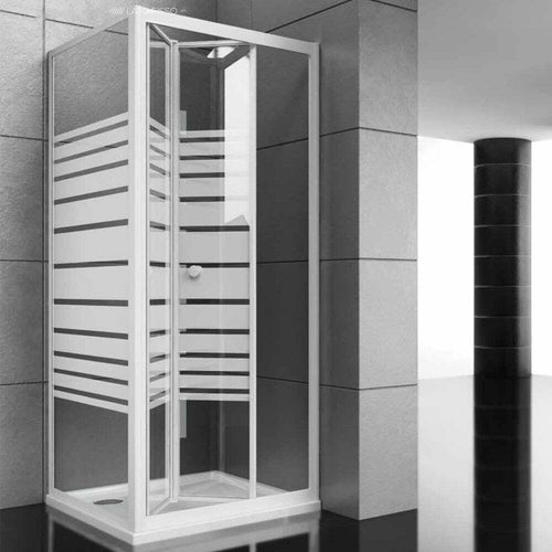 Ogomondo Cabina Doccia Book 3 Lati Cristallo Temprato Serigrafato 75x75x75 Fai da te/Attrezzature per cucine e bagni/Attrezzature per bagni/Docce e componenti doccia/Box doccia Ogomondo - Martina Franca, Commerciovirtuoso.it