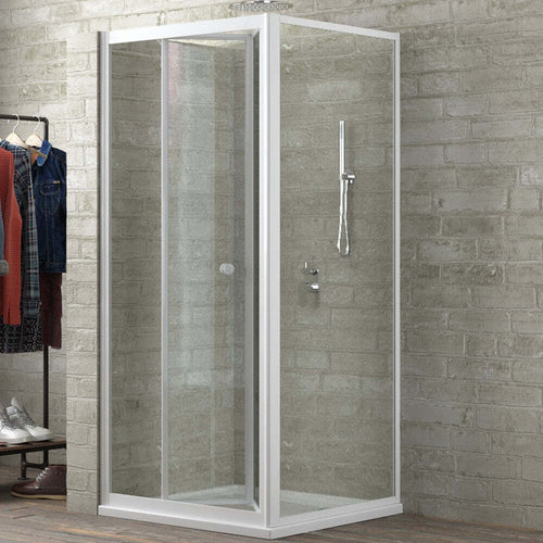 Ogomondo Cabina Doccia Book 3 Lati Cristallo Temprato Trasparente 80x80x80 Fai da te/Attrezzature per cucine e bagni/Attrezzature per bagni/Docce e componenti doccia/Box doccia Ogomondo - Martina Franca, Commerciovirtuoso.it