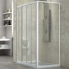 Ogomondo Cabina Doccia Slide 2 Lati Cristallo Temprato Trasparente 100x80 Fai da te/Attrezzature per cucine e bagni/Attrezzature per bagni/Docce e componenti doccia/Box doccia Ogomondo - Martina Franca, Commerciovirtuoso.it