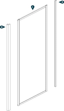 Ogomondo Cabina Doccia Slide 2 Lati Cristallo Temprato Trasparente 140x80 + Piatto Doccia Porcellana h6,5cm Fai da te/Attrezzature per cucine e bagni/Attrezzature per bagni/Docce e componenti doccia/Box doccia Ogomondo - Martina Franca, Commerciovirtuoso.it