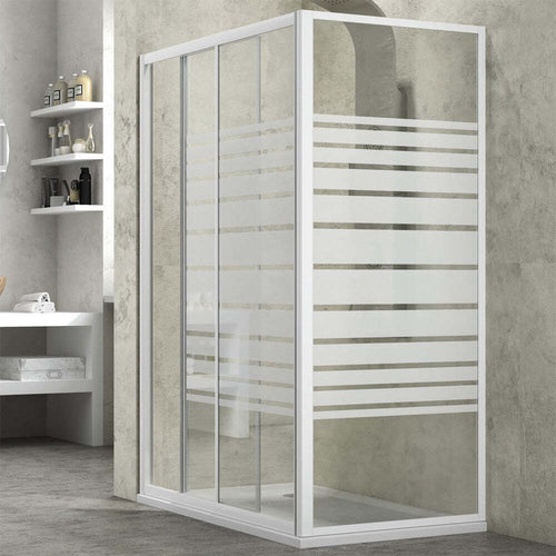 Ogomondo Cabina Doccia Slide 2 Lati Serigrafato 120x70 + Piatto Doccia Acrilico Fai da te/Attrezzature per cucine e bagni/Attrezzature per bagni/Docce e componenti doccia/Box doccia Ogomondo - Martina Franca, Commerciovirtuoso.it