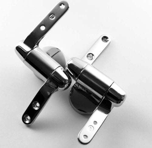 Ogomondo Cerniere Cromate Sedile WC Copriwater Supporti Staffe Frizionato Soft Fai da te/Attrezzature per cucine e bagni/Attrezzature per bagni/Sedili WC Ogomondo - Martina Franca, Commerciovirtuoso.it