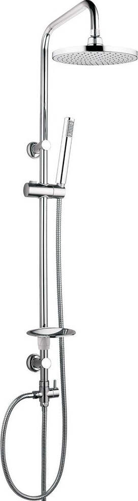 Ogomondo Colonna Doccia Attrezzata Alpha Ottone Cromato Diametro 22 mm Fai da te/Attrezzature per cucine e bagni/Attrezzature per bagni/Docce e componenti doccia/Filtri supporti e soffioni doccia/Docce fisse Ogomondo - Martina Franca, Commerciovirtuoso.it