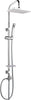 Ogomondo Colonna Doccia Attrezzata Beta Ottone Cromato con Staffe a Muro in Abs Fai da te/Attrezzature per cucine e bagni/Attrezzature per bagni/Docce e componenti doccia/Filtri supporti e soffioni doccia/Docce fisse Ogomondo - Martina Franca, Commerciovirtuoso.it