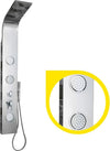 Ogomondo Colonna Doccia Joy Acciaio Inox 3 Getti Idro e Cascata H150xL20xP44 Fai da te/Attrezzature per cucine e bagni/Attrezzature per bagni/Docce e componenti doccia/Filtri supporti e soffioni doccia/Docce fisse Ogomondo - Martina Franca, Commerciovirtuoso.it
