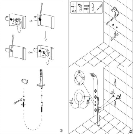 Ogomondo Colonna Doccia Joy Acciaio Inox 3 Getti Idro e Cascata H150xL20xP44 Fai da te/Attrezzature per cucine e bagni/Attrezzature per bagni/Docce e componenti doccia/Filtri supporti e soffioni doccia/Docce fisse Ogomondo - Martina Franca, Commerciovirtuoso.it
