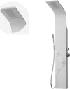 Ogomondo Colonna Doccia Lexus Alluminio Bianco 3 Getti Idro E Cascata H150xl20 Fai da te/Attrezzature per cucine e bagni/Attrezzature per bagni/Docce e componenti doccia/Sistemi saliscendi per vasche da bagno e docce Ogomondo - Martina Franca, Commerciovirtuoso.it