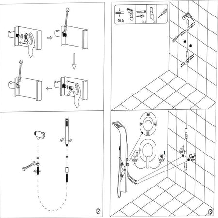 Ogomondo Colonna Doccia Lexus Alluminio Bianco 3 Getti Idro E Cascata H150xl20 Fai da te/Attrezzature per cucine e bagni/Attrezzature per bagni/Docce e componenti doccia/Sistemi saliscendi per vasche da bagno e docce Ogomondo - Martina Franca, Commerciovirtuoso.it