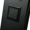 Ogomondo Colonna Doccia Night Nero Opaco 3 Getti Idro Lombari e Cascata  H140xL20 Fai da te/Attrezzature per cucine e bagni/Attrezzature per bagni/Docce e componenti doccia/Filtri supporti e soffioni doccia/Docce fisse Ogomondo - Martina Franca, Commerciovirtuoso.it