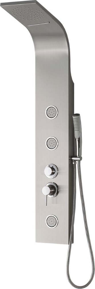Ogomondo Colonna Doccia Step Acciaio Inox 3 Getti Idro Lombari e Cascata H120xL20 Fai da te/Attrezzature per cucine e bagni/Attrezzature per bagni/Docce e componenti doccia/Filtri supporti e soffioni doccia/Docce fisse Ogomondo - Martina Franca, Commerciovirtuoso.it