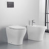 Ogomondo Coppia Sanitari FUN a Pavimento Vaso Bidet Sedile frizionato fissaggi Fai da te/Attrezzature per cucine e bagni/Attrezzature per bagni/Bidet Ogomondo - Martina Franca, Commerciovirtuoso.it