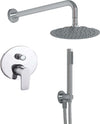 OGOMONDO Kit Doccia Tondo 1 Completo di Soffione Doccetta e Miscelatore con Deviatore Italia Fai da te/Attrezzature per cucine e bagni/Attrezzature per bagni/Docce e componenti doccia/Filtri supporti e soffioni doccia/Docce fisse Ogomondo - Martina Franca, Commerciovirtuoso.it