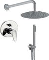 OGOMONDO Kit Doccia Tondo 4 Completo di Soffione Doccetta e Miscelatore con Deviatore Delfino Fai da te/Attrezzature per cucine e bagni/Attrezzature per bagni/Docce e componenti doccia/Filtri supporti e soffioni doccia/Docce fisse Ogomondo - Martina Franca, Commerciovirtuoso.it