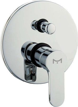 OGOMONDO Kit Doccia Tondo 4 Completo di Soffione Doccetta e Miscelatore con Deviatore Hope Fai da te/Attrezzature per cucine e bagni/Attrezzature per bagni/Docce e componenti doccia/Filtri supporti e soffioni doccia/Docce fisse Ogomondo - Martina Franca, Commerciovirtuoso.it
