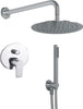 OGOMONDO Kit Doccia Tondo 4 Completo di Soffione Doccetta e Miscelatore con Deviatore Italia Fai da te/Attrezzature per cucine e bagni/Attrezzature per bagni/Docce e componenti doccia/Filtri supporti e soffioni doccia/Docce fisse Ogomondo - Martina Franca, Commerciovirtuoso.it