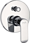OGOMONDO Kit Doccia Tondo 4 Completo di Soffione Doccetta e Miscelatore con Deviatore Slim Fai da te/Attrezzature per cucine e bagni/Attrezzature per bagni/Docce e componenti doccia/Filtri supporti e soffioni doccia/Docce fisse Ogomondo - Martina Franca, Commerciovirtuoso.it