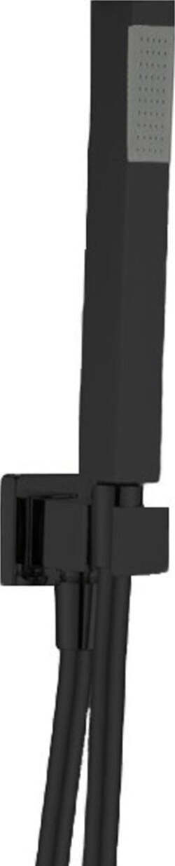 Ogomondo Kit Set Doccia Ottone Nero Opaco Con Supporto Presa Acqua QUADRO Fai da te/Attrezzature per cucine e bagni/Attrezzature per bagni/Docce e componenti doccia/Sistemi saliscendi per vasche da bagno e docce Ogomondo - Martina Franca, Commerciovirtuoso.it