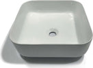 Ogomondo Lavabo Da Appoggio Quadrato In Ceramica Bianco Lucido Fai da te/Attrezzature per cucine e bagni/Attrezzature per bagni/Lavandini bagno/Lavabi Ogomondo - Martina Franca, Commerciovirtuoso.it