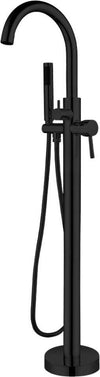Ogomondo Miscelatore a Pavimento Per Vasca Freestanding Black Mumbai in Ottone Fai da te/Attrezzature per cucine e bagni/Attrezzature per bagni/Rubinetti per lavandini bagno Ogomondo - Martina Franca, Commerciovirtuoso.it
