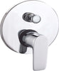 Ogomondo  Miscelatore Doccia Ad Incasso Da Parete Con Deviatore Italia Rubinetto Monocomando Cromato Fai da te/Attrezzature per cucine e bagni/Attrezzature per bagni/Rubinetti per docce e vasche da bagno e parti/Rubinetti per doccia Ogomondo - Martina Franca, Commerciovirtuoso.it