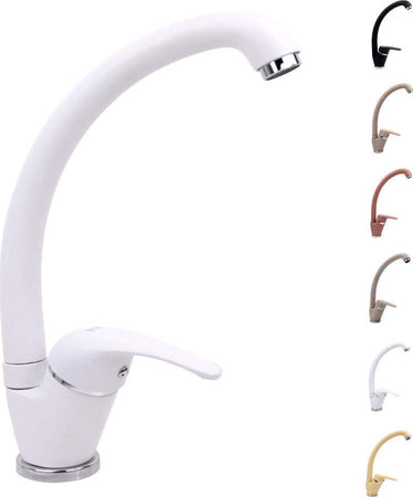 OGOMONDO Miscelatore Oslo Orientabile Ottone Colorato per Lavello Cucina Fai da te/Attrezzature per cucine e bagni/Impianti per la cucina/Rubinetti da cucina/Rubinetti per lavelli da cucina Ogomondo - Martina Franca, Commerciovirtuoso.it