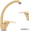 OGOMONDO Miscelatore Oslo Orientabile Ottone Colorato per Lavello Cucina Fai da te/Attrezzature per cucine e bagni/Impianti per la cucina/Rubinetti da cucina/Rubinetti per lavelli da cucina Ogomondo - Martina Franca, Commerciovirtuoso.it