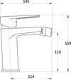 Ogomondo Miscelatore Rubinetto Bidet Africa Nero Bagno Casa Fai da te/Attrezzature per cucine e bagni/Attrezzature per bagni/Rubinetti per bidet Ogomondo - Martina Franca, Commerciovirtuoso.it