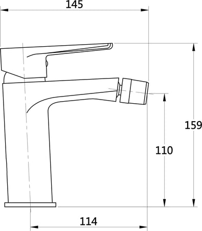 Ogomondo Miscelatore Rubinetto Bidet Africa Nero Bagno Casa Fai da te/Attrezzature per cucine e bagni/Attrezzature per bagni/Rubinetti per bidet Ogomondo - Martina Franca, Commerciovirtuoso.it