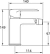 Ogomondo Miscelatore Rubinetto Bidet Puma Nero Bagno Casa Fai da te/Attrezzature per cucine e bagni/Attrezzature per bagni/Rubinetti per bidet Ogomondo - Martina Franca, Commerciovirtuoso.it