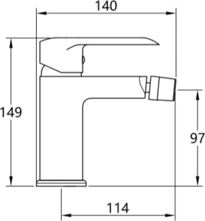 Ogomondo Miscelatore Rubinetto Bidet Puma Nero Bagno Casa Fai da te/Attrezzature per cucine e bagni/Attrezzature per bagni/Rubinetti per bidet Ogomondo - Martina Franca, Commerciovirtuoso.it
