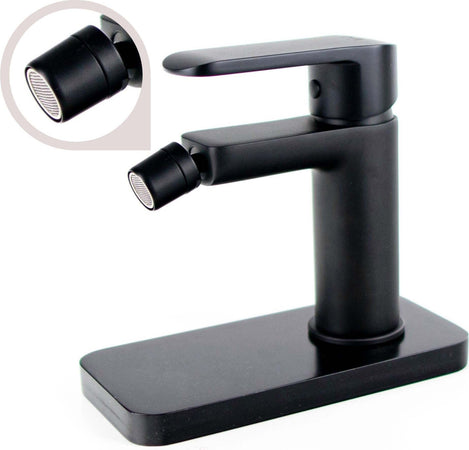 Ogomondo Miscelatore Rubinetto Bidet Puma Nero Bagno Casa Fai da te/Attrezzature per cucine e bagni/Attrezzature per bagni/Rubinetti per bidet Ogomondo - Martina Franca, Commerciovirtuoso.it