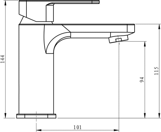 Ogomondo Miscelatore Rubinetto Lavabo Francia Cromato Bagno Casa Fai da te/Attrezzature per cucine e bagni/Attrezzature per bagni/Rubinetti per lavandini bagno Ogomondo - Martina Franca, Commerciovirtuoso.it