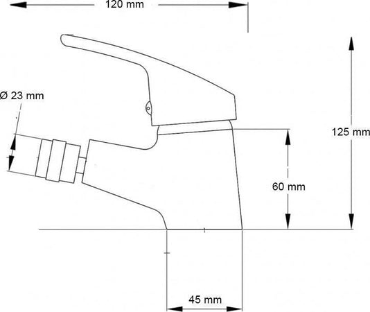 Ogomondo Miscelatore Rubinetto Per Bidet Serie Delfino Cromato Bagno Casa Fai da te/Attrezzature per cucine e bagni/Attrezzature per bagni/Rubinetti per bidet Ogomondo - Martina Franca, Commerciovirtuoso.it
