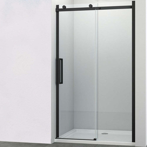 Ogomondo Porta Scorrevole Slide Due Ante Black Profilo Nero Cristallo 8 mm Fai da te/Attrezzature per cucine e bagni/Attrezzature per bagni/Docce e componenti doccia/Box doccia Ogomondo - Martina Franca, Commerciovirtuoso.it