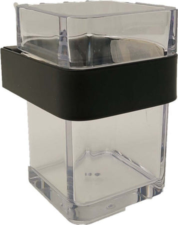 Ogomondo Porta Spazzolini Nero Da Parete Serie 25 Acciaio Verniciato Casa e cucina/Bagno/Accessori per il bagno/Dosatori e porta accessori/Porta spazzolini Ogomondo - Martina Franca, Commerciovirtuoso.it