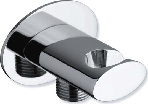 Ogomondo Presa Acqua Ovale In Ottone Cromato con Attacco Doccetta Fai da te/Attrezzature per cucine e bagni/Attrezzature per bagni/Rubinetti per bidet Ogomondo - Martina Franca, Commerciovirtuoso.it