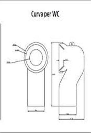 Ogomondo Sanitari Ceramica Dark A Pavimento Vaso WC Bidet Sedile Fai da te/Attrezzature per cucine e bagni/Attrezzature per bagni/Bidet Ogomondo - Martina Franca, Commerciovirtuoso.it