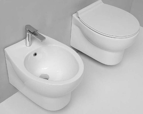 Ogomondo Sanitari Ceramica Dark SOSPESI Vaso WC Bidet Sedile Fai da te/Attrezzature per cucine e bagni/Attrezzature per bagni/Bidet Ogomondo - Martina Franca, Commerciovirtuoso.it