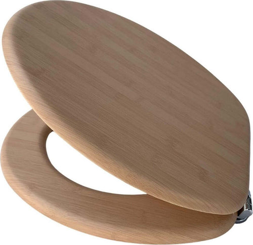 Ogomondo Sedile Copri Water Universale Bamboo Mdf Legno Pesante Acero Chiaro Casa e cucina/Bagno/Accessori per il bagno/Accessori per il WC/Sedili WC Ogomondo - Martina Franca, Commerciovirtuoso.it
