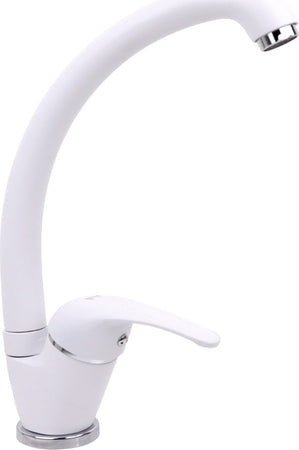OGOMONDO Set 2 pezzi Miscelatore Bianco Oslo Orientabile in Ottone per Lavello Cucina Fai da te/Attrezzature per cucine e bagni/Impianti per la cucina/Rubinetti da cucina/Rubinetti per lavelli da cucina Ogomondo - Martina Franca, Commerciovirtuoso.it