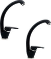 OGOMONDO Set 2 pezzi Miscelatore Nero Oslo Orientabile in Ottone per Lavello Cucina Fai da te/Attrezzature per cucine e bagni/Impianti per la cucina/Rubinetti da cucina/Rubinetti per lavelli da cucina Ogomondo - Martina Franca, Commerciovirtuoso.it
