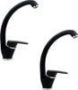 OGOMONDO Set 2 pezzi Miscelatore Nero Oslo Orientabile in Ottone per Lavello Cucina Fai da te/Attrezzature per cucine e bagni/Impianti per la cucina/Rubinetti da cucina/Rubinetti per lavelli da cucina Ogomondo - Martina Franca, Commerciovirtuoso.it