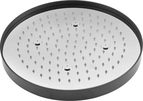 Ogomondo Soffione Doccia Ad Incasso Nero Opaco Tondo Diametro 300 Mm A Pioggia Fai da te/Attrezzature per cucine e bagni/Attrezzature per bagni/Docce e componenti doccia/Filtri supporti e soffioni doccia/Docce fisse Ogomondo - Martina Franca, Commerciovirtuoso.it