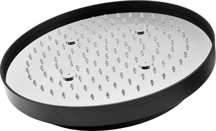 Ogomondo Soffione Doccia Ad Incasso Nero Opaco Tondo Diametro 300 Mm A Pioggia Fai da te/Attrezzature per cucine e bagni/Attrezzature per bagni/Docce e componenti doccia/Filtri supporti e soffioni doccia/Docce fisse Ogomondo - Martina Franca, Commerciovirtuoso.it